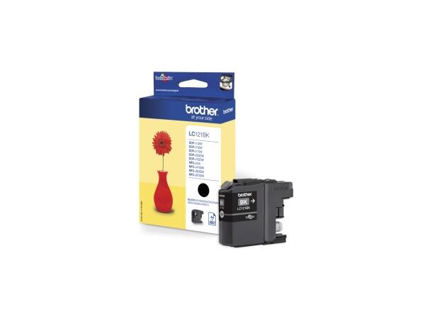 Blekk BROTHER LC121BK sort 